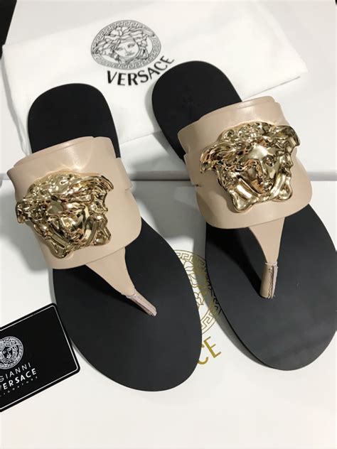 versace white sandals $62|Versace discount outlet prices.